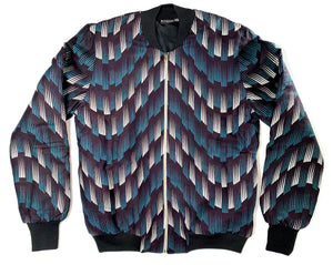 Ekon wax print bomber