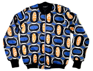 Kofi wax print bomber