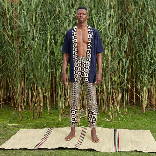 Tigray wrap top with tie